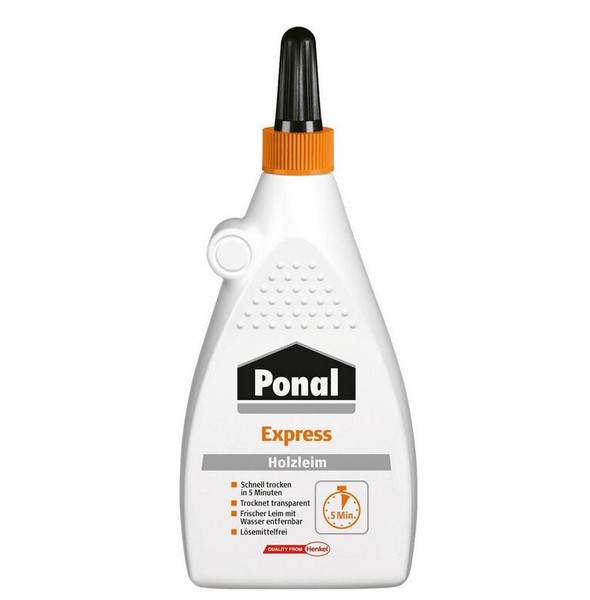 Ponal Holzleim Express 225G / Schnelltrocknender Leim / Holz- Und Bastelleim-image