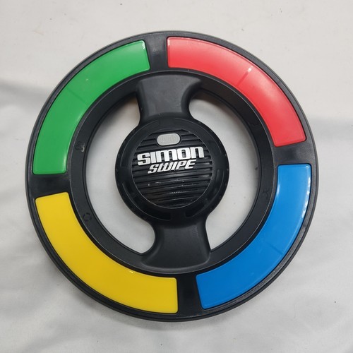 Juego de memoria portátil electrónico Simon Says Swipe juguete Hasbro probado - Imagen 2 de 7