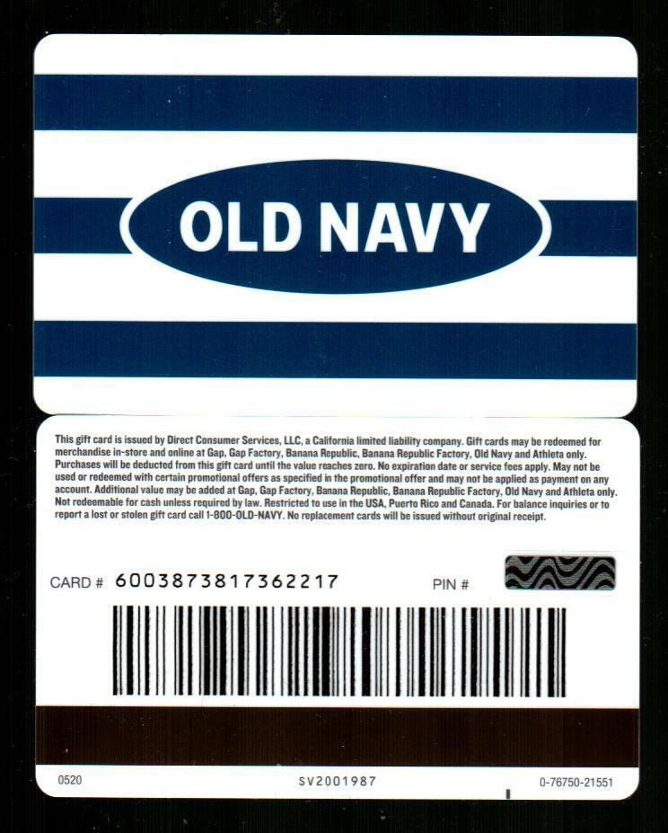 Old Navy Gift Card