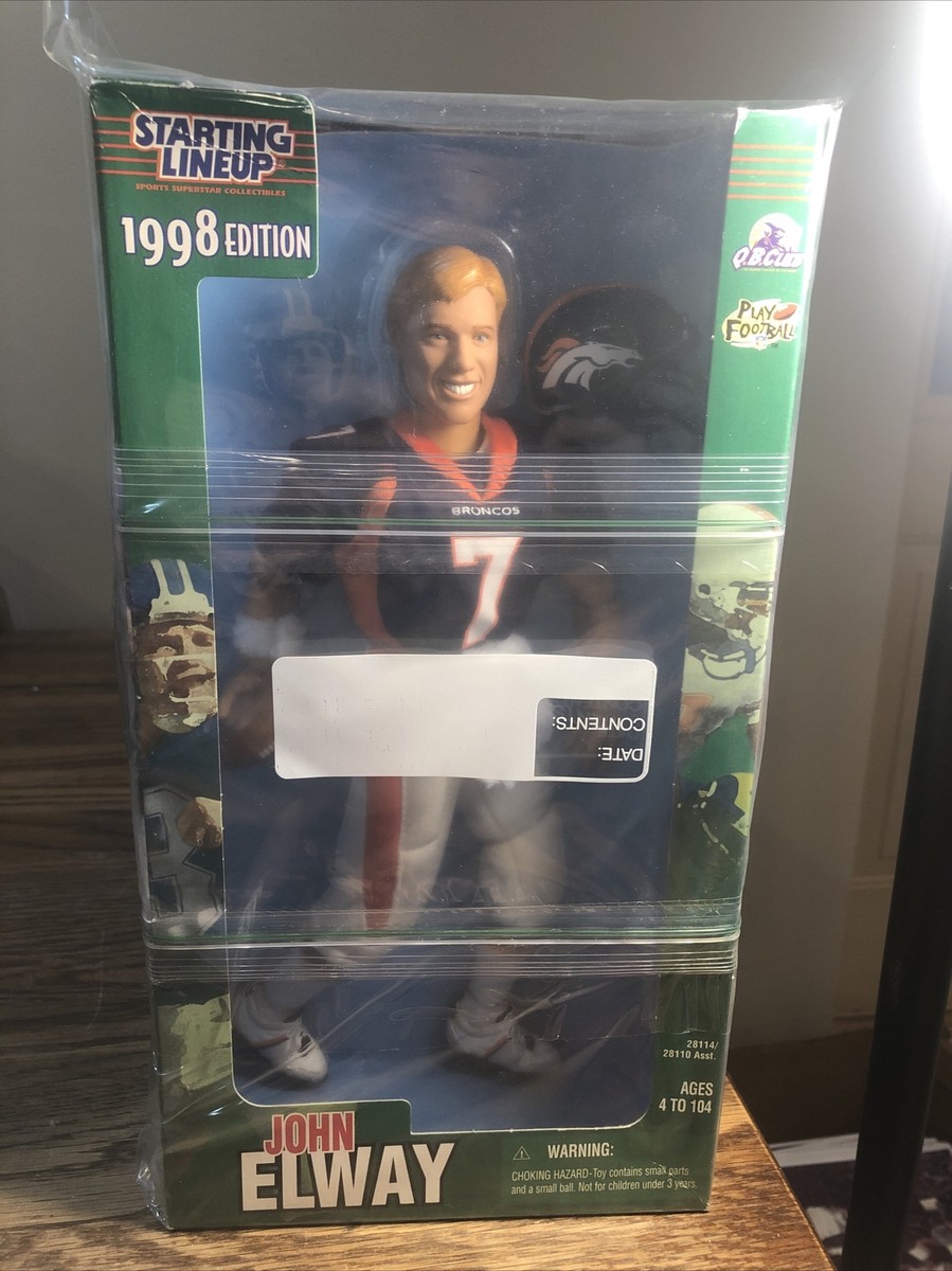 1998 Vintage JOHN ELWAY Starting Lineup QB DENVER BRONCOS 12 1998 Vintage JOHN ELWAY Starting Lineup QB DENVER BRONCOS 12