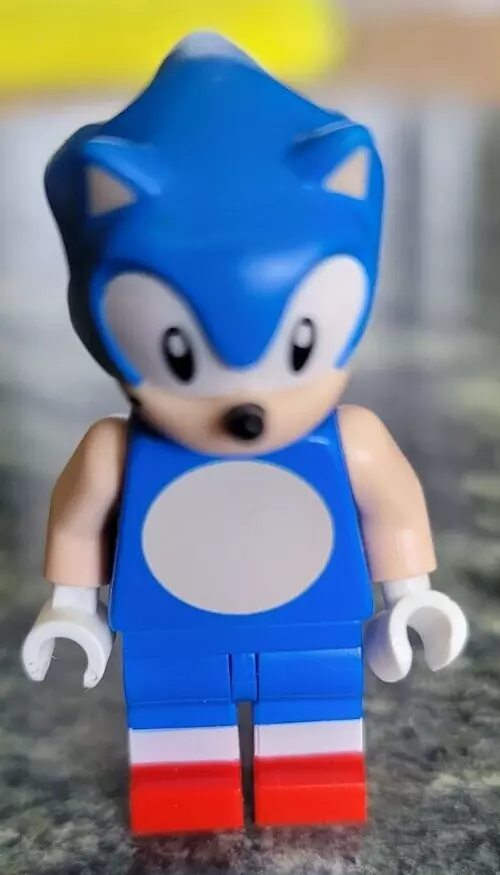 Boneco Mini Figura de Ação Compatível com LEGO Turma Sonic