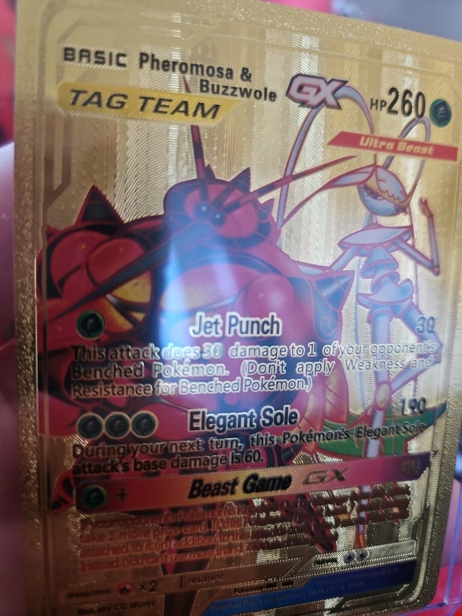 ポケモンカードゲーム Pheromosa & Buzzwole-GX Pokemon Card Pheromosa & Buzzwole GX 001/173 RR Japanese | eBay