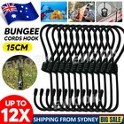 12PCS Caravan Privacy Screen Tie Down Kit Bungee Cords with Hook Pack Awning Mat