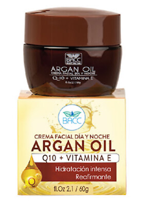 Facial Cream with Argan Oil Q-10 + Vitamin E Anti-Wrinkle-Regenerating 60g