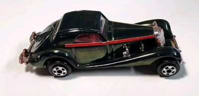 Vintage Zylmex Zee Toys P354 Dk. Green Mercedes Benz 540K 1:64