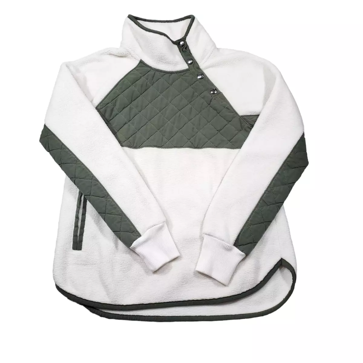 Abercrombie quilted deals pullover