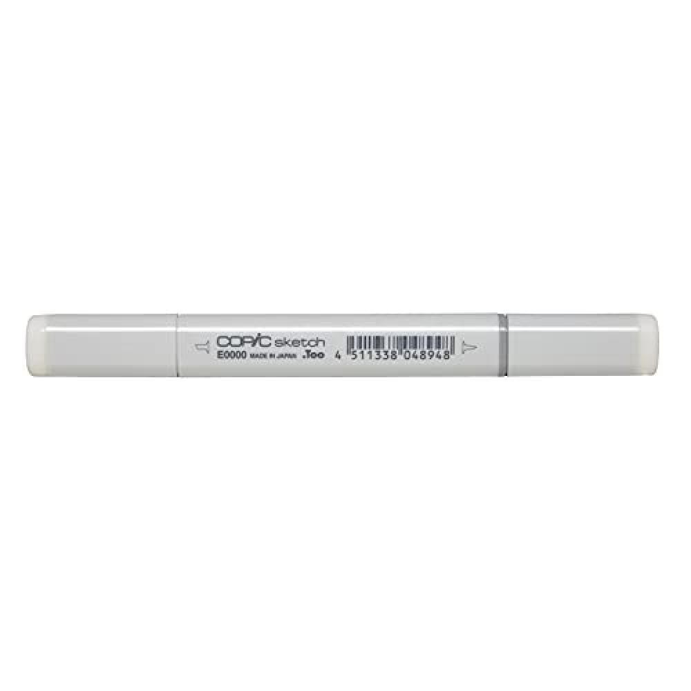 COPIC- Sketch Floral White E0000 Pennarello, Colore Bianco, SM-E0000 - NUOVO