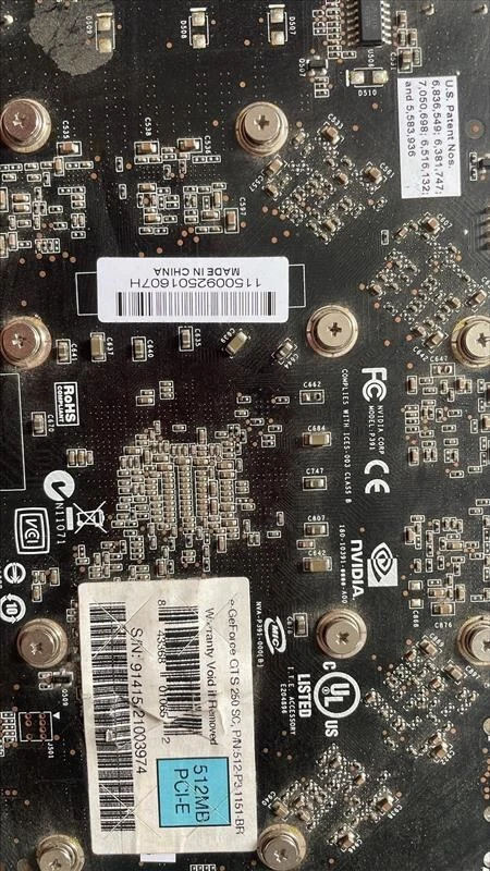 EVGA NVidia GeForce GTS 250 PCIe 2.0 512MB Graphics Video Card GPU - Image 4 of 4