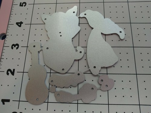 Universal Thin cut Metal Die Cut Tool Halloween Mermaid Cat Ukulele hibiscus - Picture 2 of 2