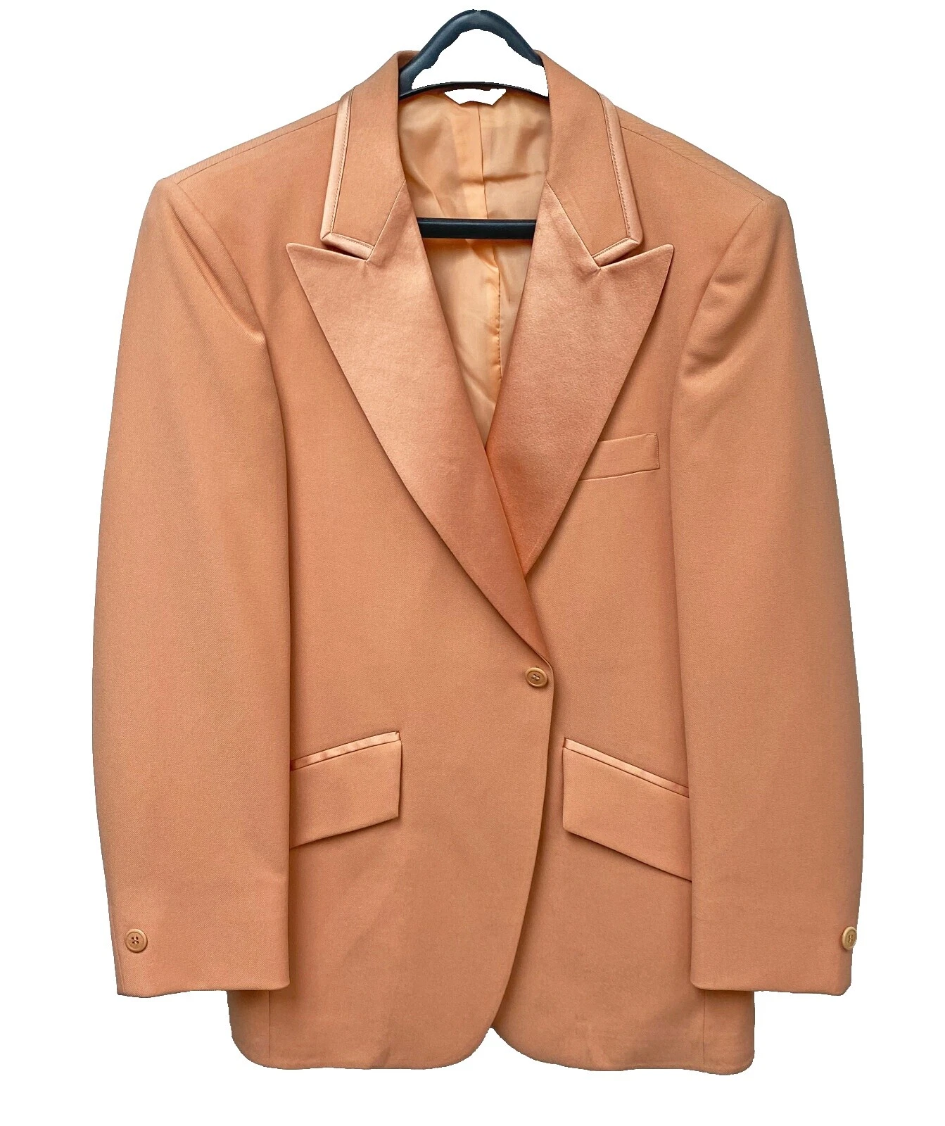 Chaquetas de Traje Vintage original de Satén y Blazers para hombres