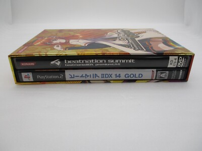 ps2　beatmania IIDX ソフトセット(14GOLD除く) Beatmania IIDX 14 GOLD Limited Edition PS2 w/ Slipcase & DVD