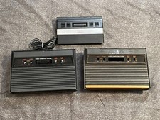 Atari 2600 Jr Console Lot Partially Works Parts Repair Shell Read Description