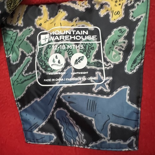 Mountain Warehouse Waterproof Snowsuit Jungle Animals Girls Boys Age 12-18 M - Picture 16 of 16