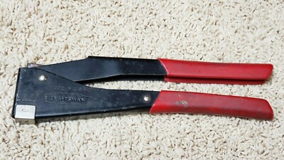 Vintage CRAFTSMAN Hand Riveter Settings for 1/8