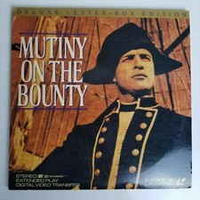 Mutiny On The Bounty Laserdisc Deluxe Letter Box Edition