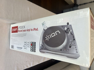ION LP Dock USB Turntable IPOD Dock EZ Vinyl Converter 2 BRAND NEW Sealed PC/MAC