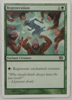 regeneration mtg card Magic the Gathering [064] TENTH EDITION Single Card