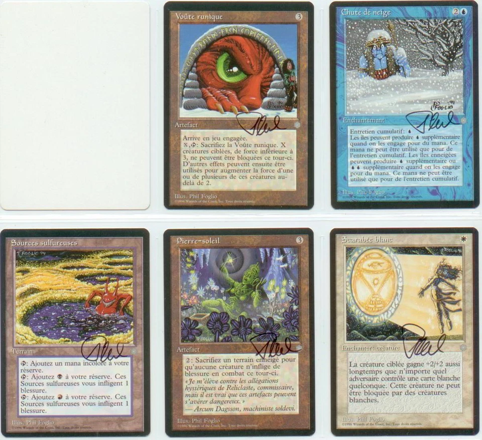 SIGNED Phil Foglio Artist Proof _13x FRENCH ICE AGE - Anarchy, Sulfur Springs - Image 2 of 4