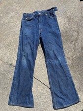 Vtg March 1998 Levis 517 Orange Tab Jeans Made In USA 40W X 30L