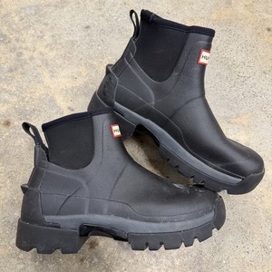 HUNTER バルモラル ハイブリッド ショート 27.5 UK9 オリーブ中古 Hunter Balmoral Boots | eBay
