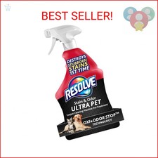 Resolve Ultra Pet Carpet Cleaner Spray – for Removal of Pet Stains & Odors, 32oz 0.44 per fl oz