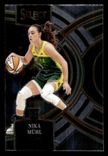 2024 Panini Select WNBA Nika Mühl Premier Level Rookie RC #162 Seattle Storm