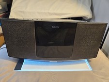 Sony CMT-V10iP Compact Shelf Stereo CD Player iPod Dock Aux In Black