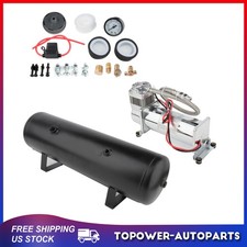200psi Chrome Air Compressors 3 Gal Tank Air Suspension Kit Onboard Air System 200psi Chrome Air Compressors 3 Gal Tank Air Suspension Kit Onboard Air System
