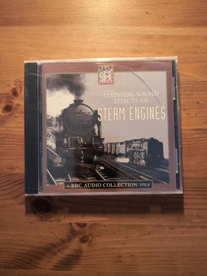 BBC SFX Essential Sound Effects Of Steam Engines - RARE Audio Collection CD 1996
