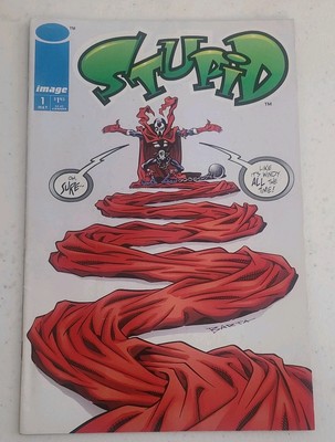 Stupid #1 (Image Comics 1993) First Printing Spawn Satire