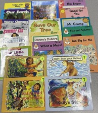 19 Easy Readers Beginning Reading Kindergarten 1st Book Homeschool Lot Learning