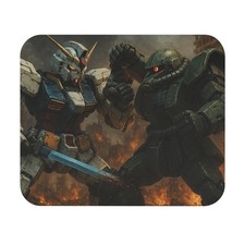 Gundam Battle Mouse Pad, Gaming Mousepad, Computer Pad, Gift for Gamers
