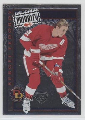 1997-98 Donruss Priority Direct Deposit 2495/3000 Sergei Fedorov #12 HOF 7ez