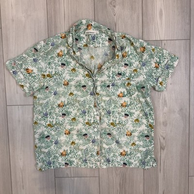 Roller Rabbit Heads & Tails Sleep Shirt Top Size Small READ
