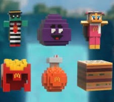 McDonald's Minecraft Collectible