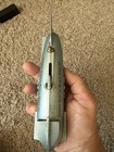 Vtg 1950's Space Age MERCURY ROCKET Metal Penny Coin MECHANICAL BANK WORKING — photo 2