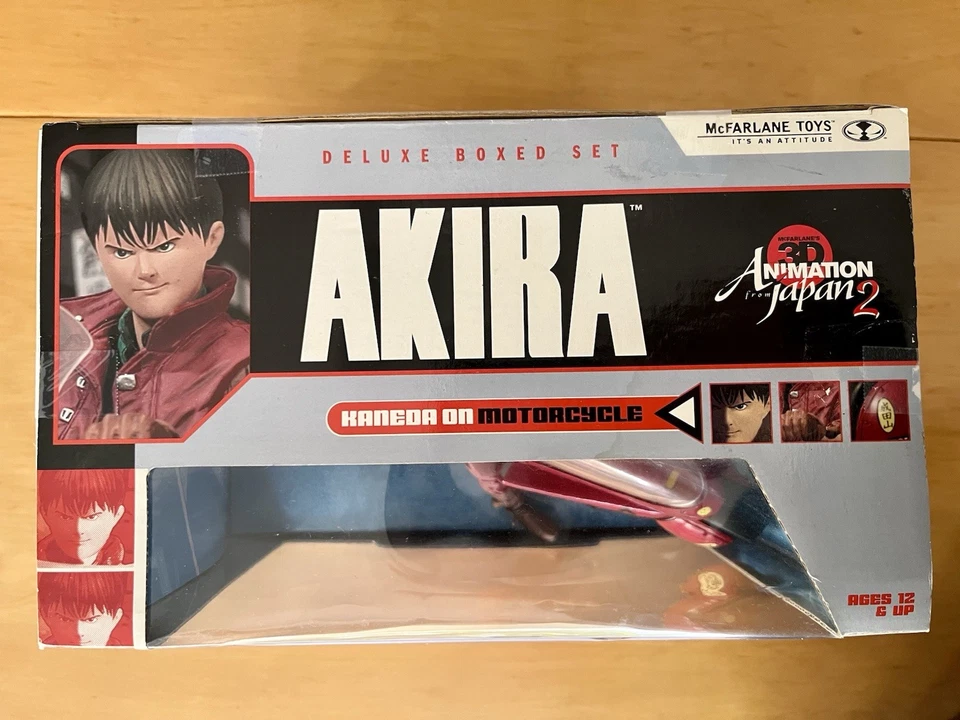 Экшн-фигурка AKIRA Kaneda мотоцикл новая в коробке игрушки McFarlane - Изображение 3 из 4
