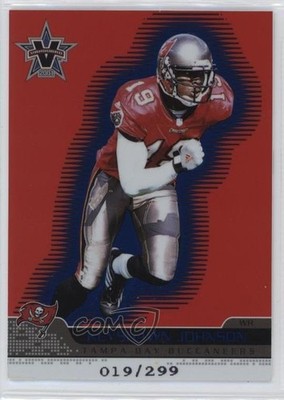 2001 Pacific Vanguard Blue 19/299 Keyshawn Johnson #92 0c6