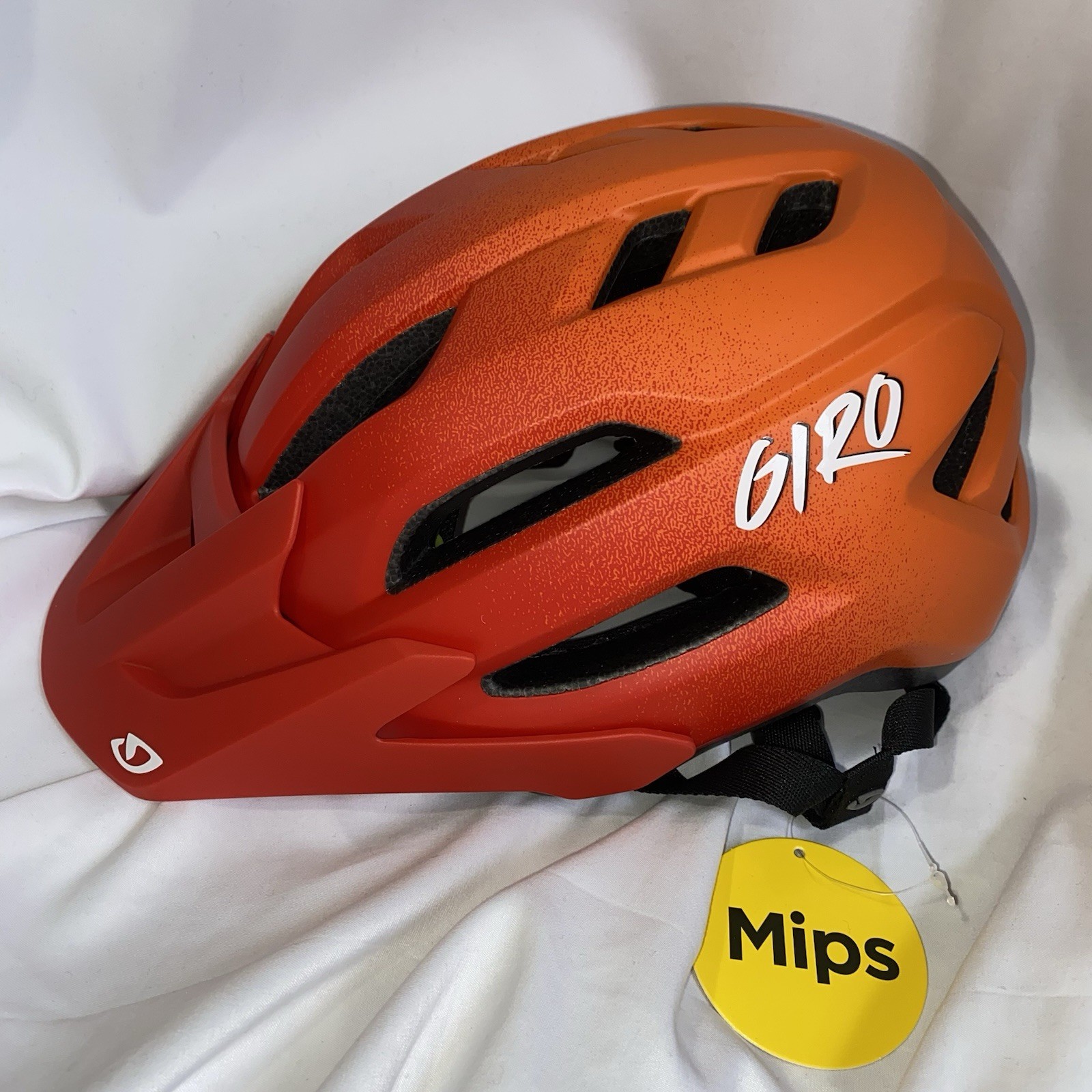 Helmet - Matte Red Fade Universal Youth (50-57cm)