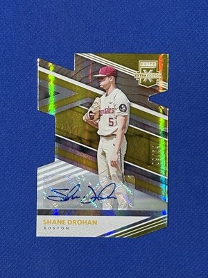 2020 Panini Elite Extra Edition Die Cut Shane Drohan #155 autograph Auto /24