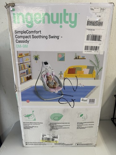 Ingenuity SimpleComfort Compact Soothing Swing - Cassidy