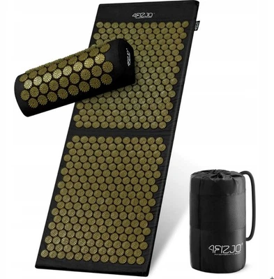 4FIZJO Akupressur-Gesundheitsmatte mit Noppen, Durchblutungsförderung, Massagekissen