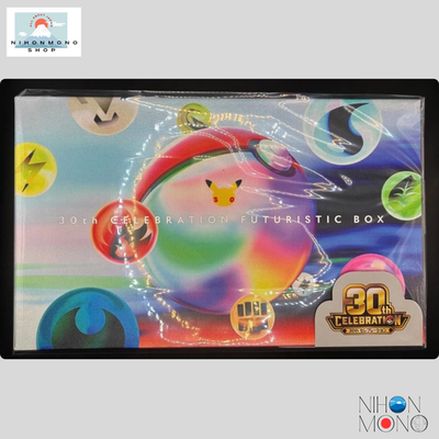 MEGA 30th Celebration Futuristic Box Pokemon Card Japanese Pikachu