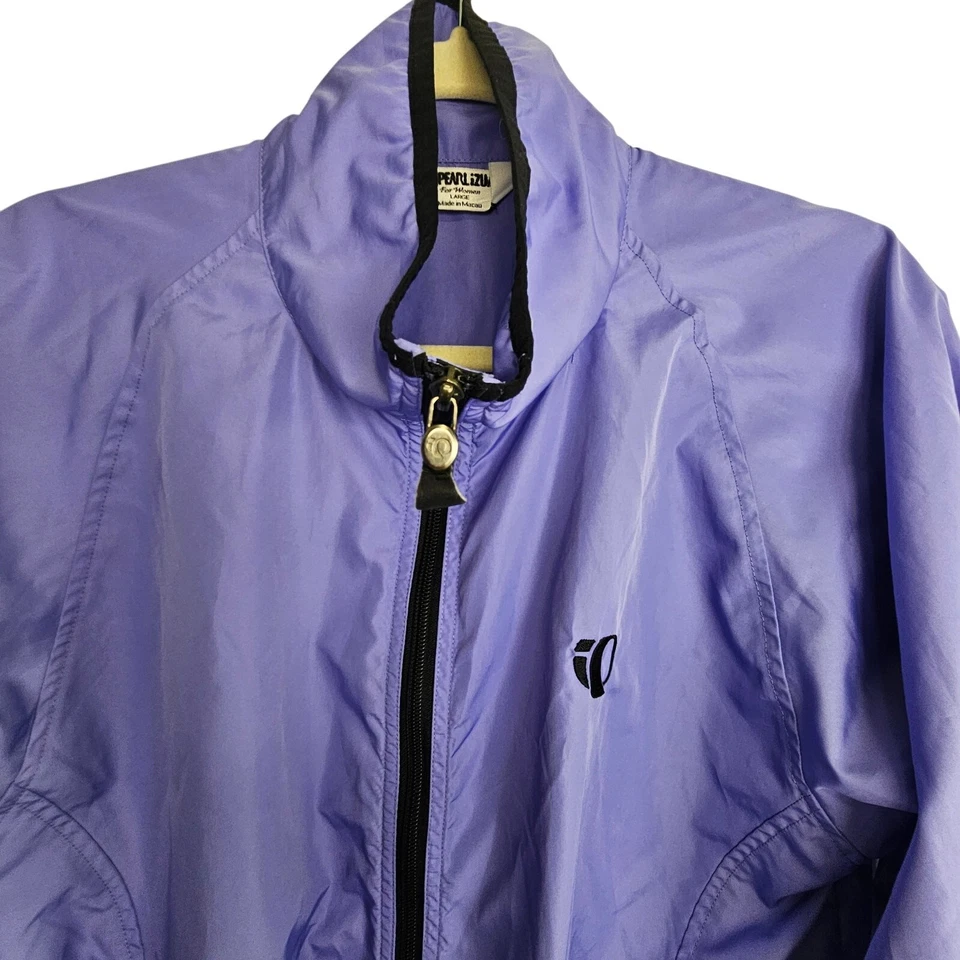 Chaqueta cortavientos de colección Pearl Izumi para mujer para correr ciclismo ligera talla L cremallera Foto 2 de 4