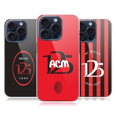 OFFICIAL AC MILAN 125TH ANNIVERSARY BACK CASE FOR APPLE iPHONE PHONES