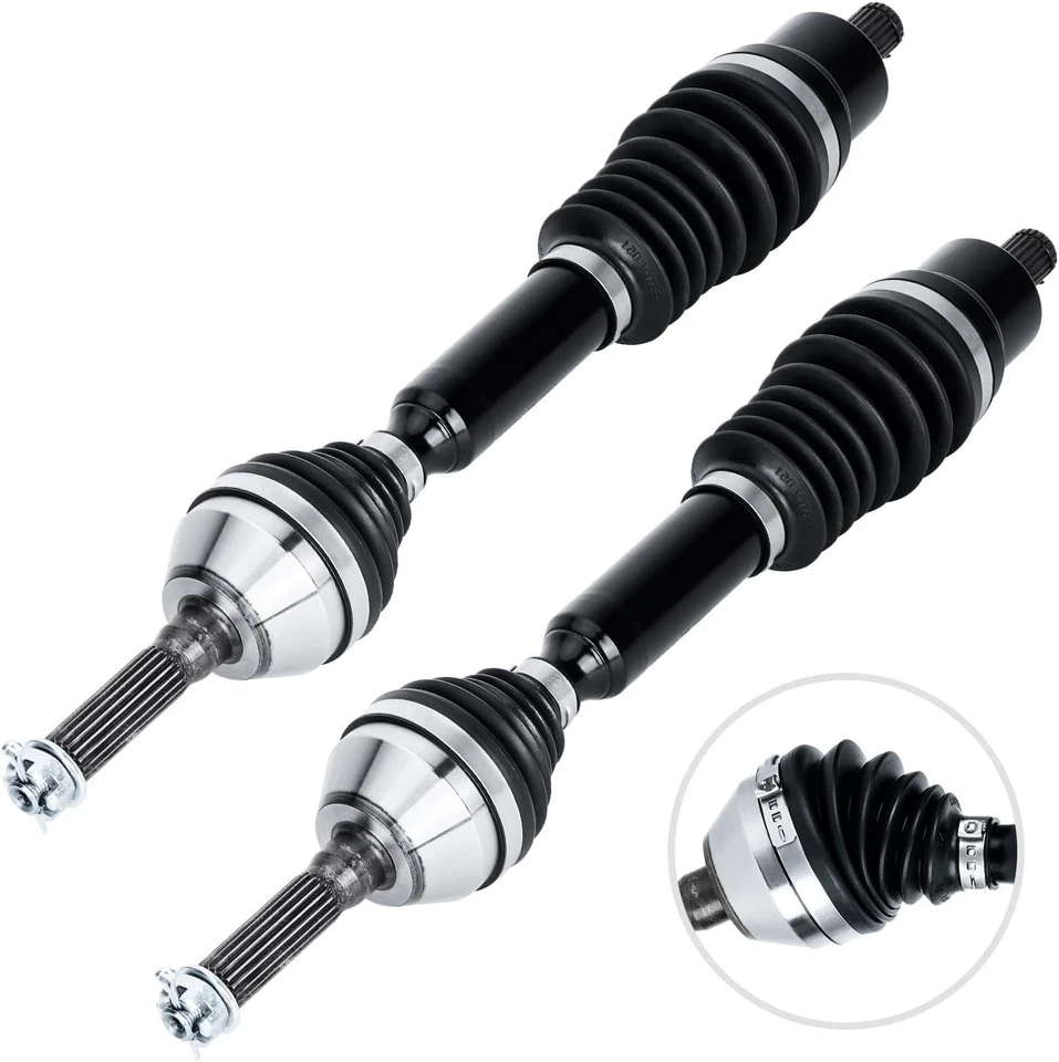 Ejes delanteros CV L&R para Polaris Sportsman 400 450 500 700 800 07-12 acero cromado Foto 4 de 4