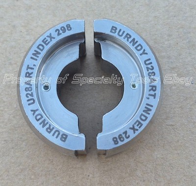 Burndy U28ART crimping 4/0 AL index 298 crimp die Hydraulic U type 12 TON