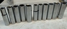 Craftsman 11pc 3/8 Drive Deep 6pt Sockets, SAE/Metric, CMMT Series