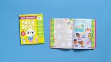 Brain Quest Math Workbook: Pre - VERY GOOD