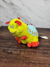 Disney Store Exclusive A Bugs Life Heimlich 8" Beanie plush toy With Sound Works